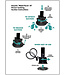 Kayalu WaterTorch XT Triple-Height Light Kit w/ RAM Suction Mount