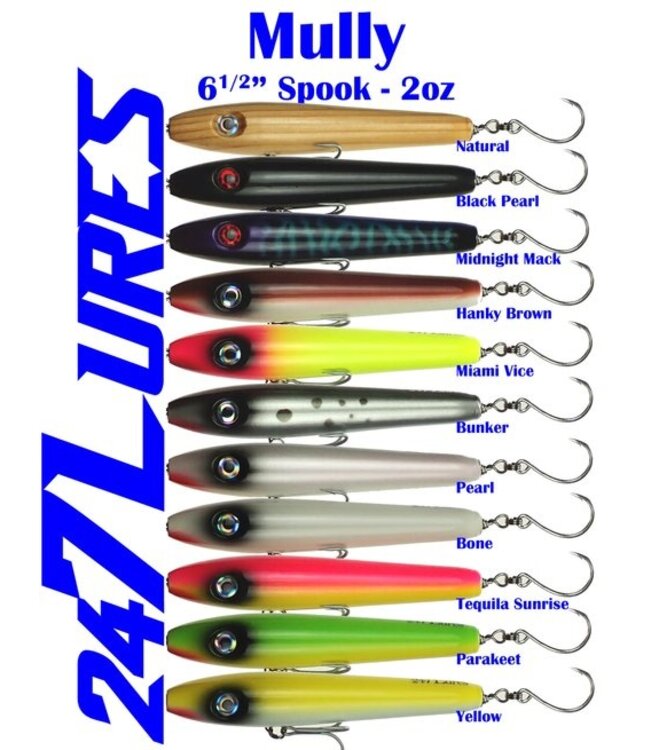 247 Lures Mully Spook Lure