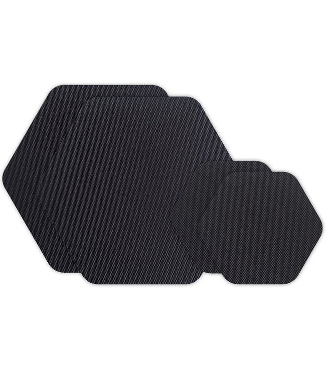 GearAid Tenacious Tape Patches Hex - Blk