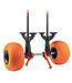 YakAttack TowNStow Scupper Kayak Cart with Sand Tires