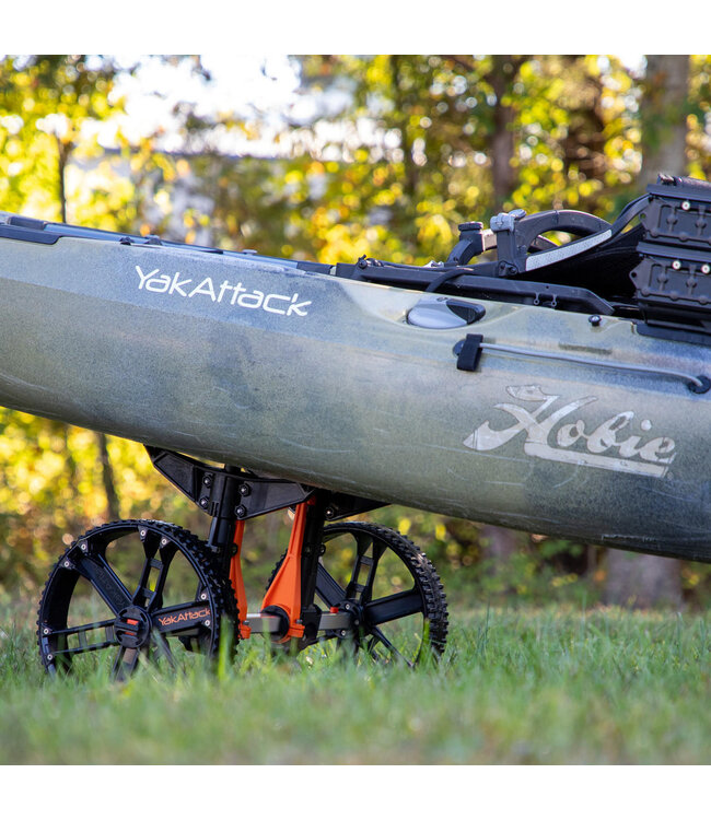 YakAttack TowNStow Scupper Kayak Cart