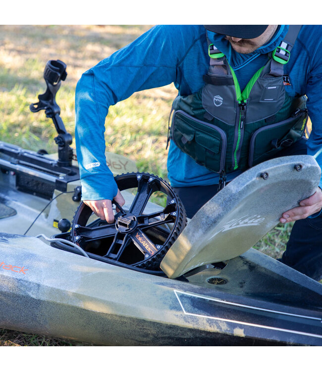 YakAttack TowNStow Scupper Kayak Cart