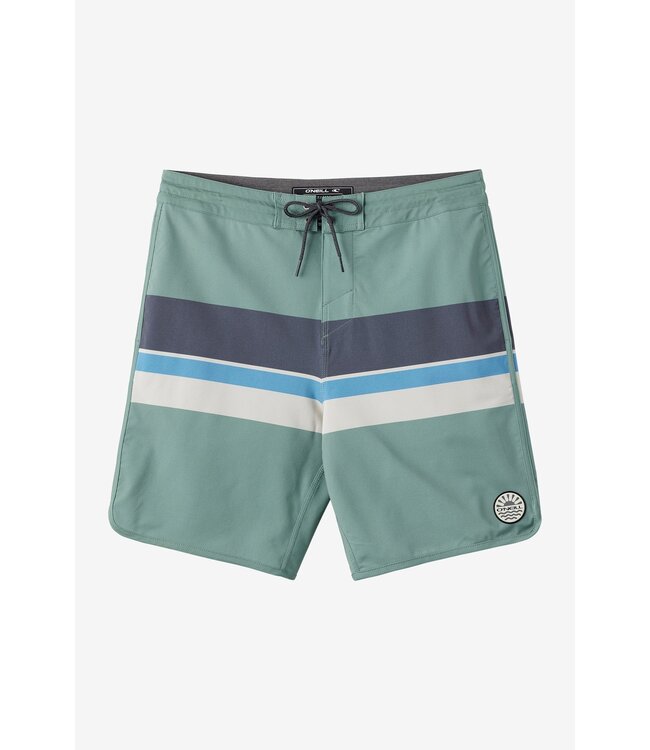 O'Neill M's Cruzer Stripe Scallop Boardshorts