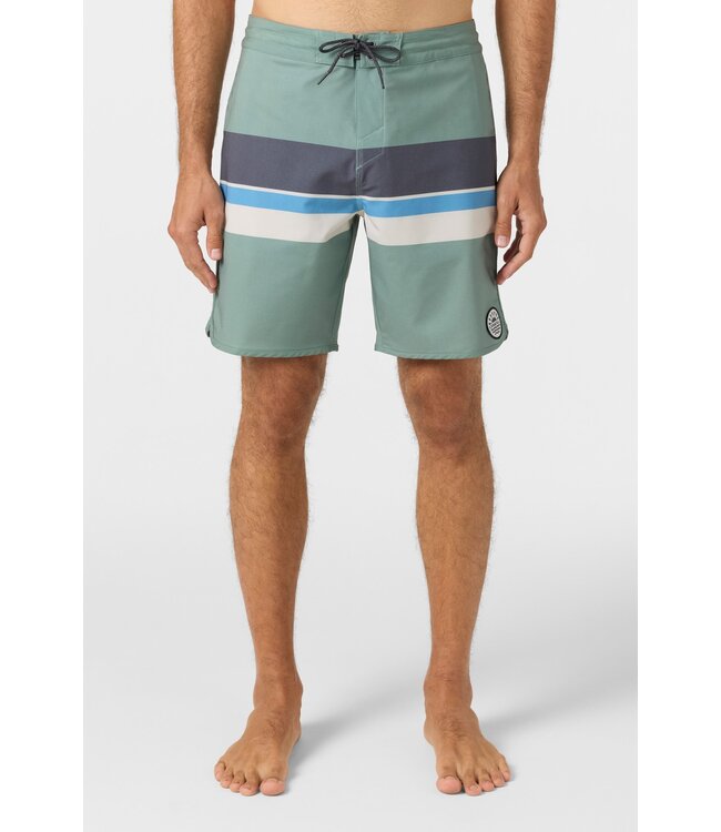 O'Neill M's Cruzer Stripe Scallop Boardshorts