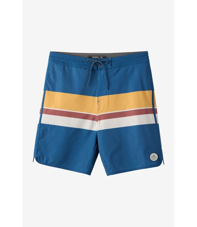 O'Neill M's Cruzer Stripe Scallop Boardshorts