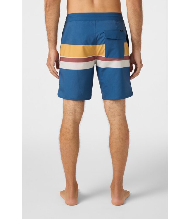 O'Neill M's Cruzer Stripe Scallop Boardshorts