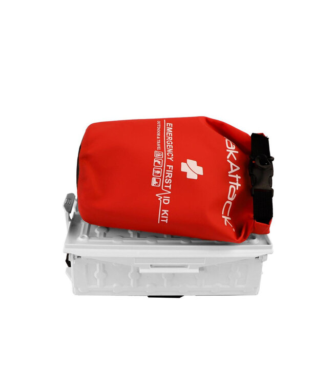 YakAttack Reel Essentials First Aid Kit with Dry Bag TracPak and Quick Release Base