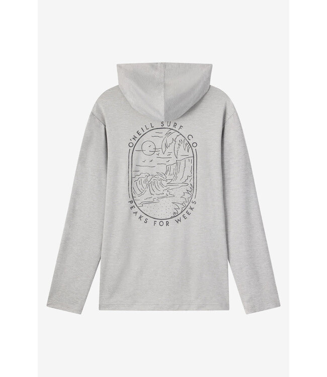 O'Neill Trvlr UPF Hooded Snap L/S Pullover