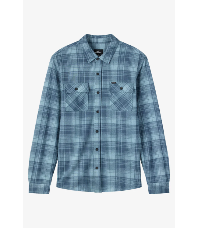 O'Neill M's Sutton Knit Plaid L/S Shirt