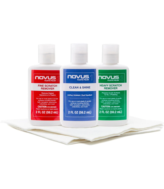 Delta Novus Plastic Polish Kit - 2oz