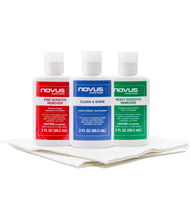 Delta Novus Plastic Polish Kit - 2oz