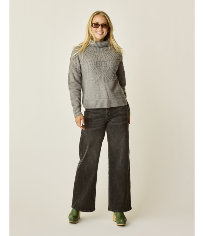 Carve Designs W's Neve Cable Turtleneck