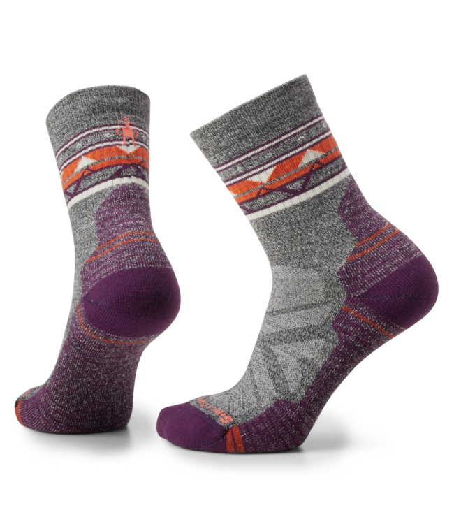 Smartwool W's Hike Light Cushion Zig Zag Mid Crew Socks