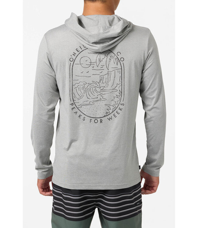 O'Neill Trvlr UPF Hooded Snap L/S Pullover