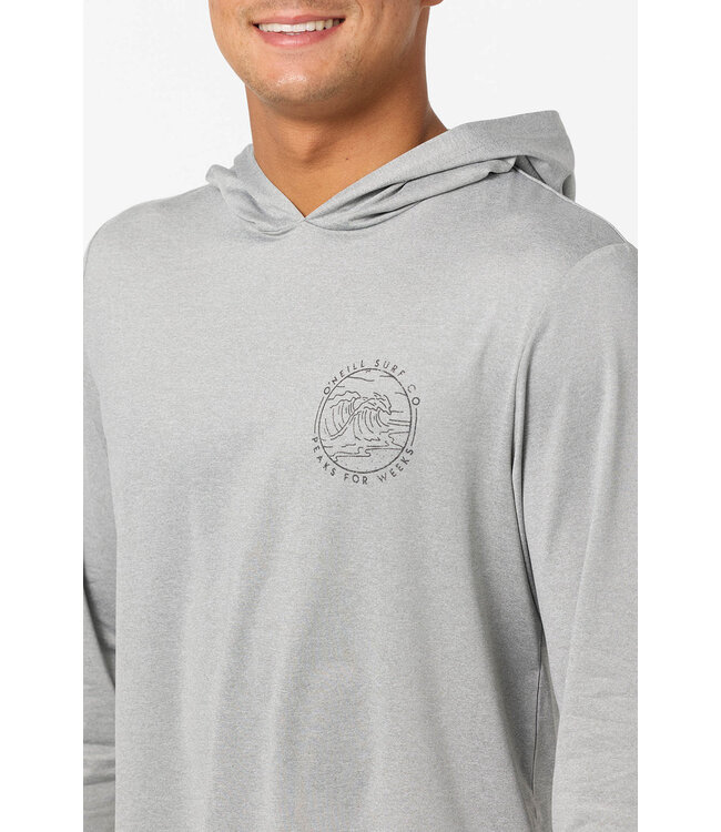 O'Neill Trvlr UPF Hooded Snap L/S Pullover