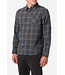O'Neill M's Redmond Plaid Stretch Flannel