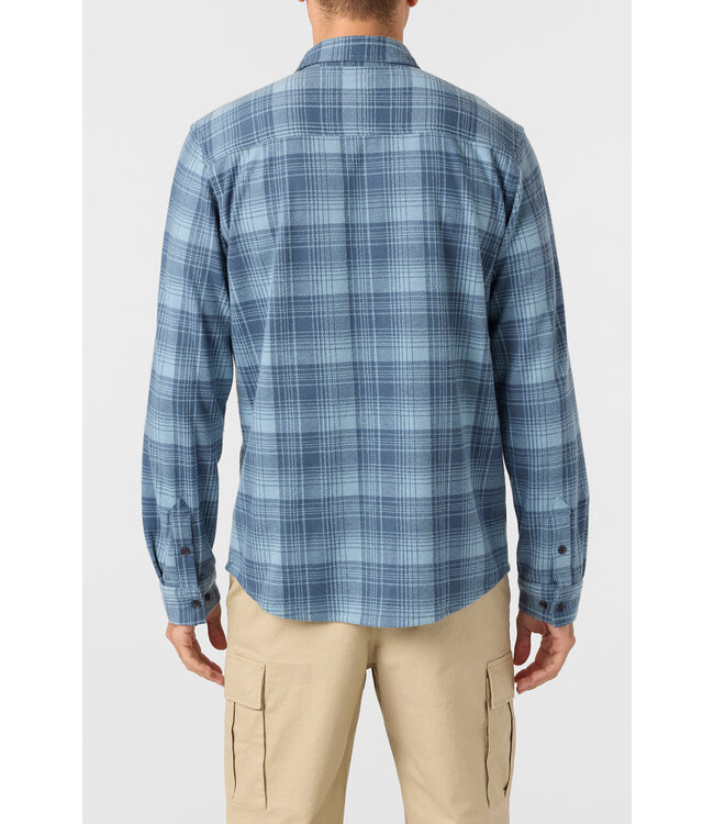 O'Neill M's Sutton Knit Plaid L/S Shirt
