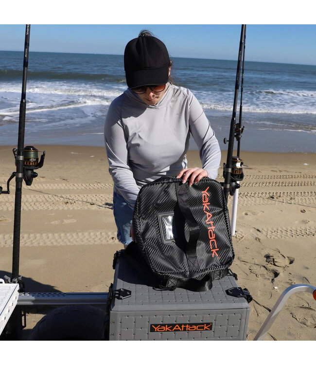 YakAttack 12" x 12" HD Bait Binder, Black Carbon