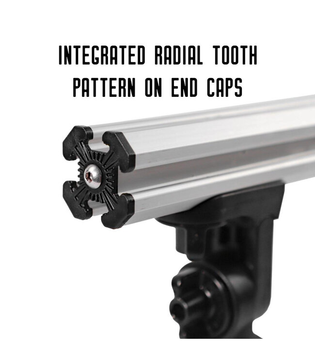 YakAttack Command Center CrossBar, with Track Mounted LockNLoad Mounting System