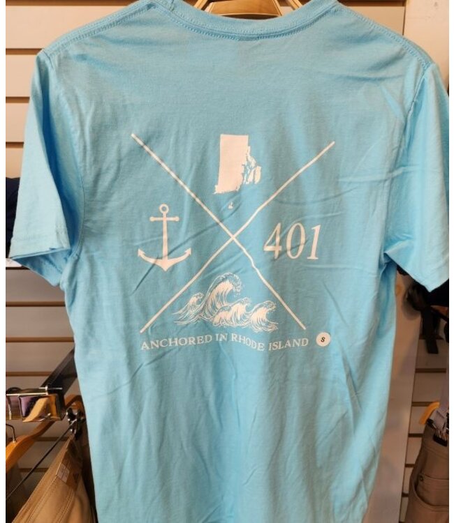 Anchored In Clothing Co. Anchored In RI X Tee-Shirt