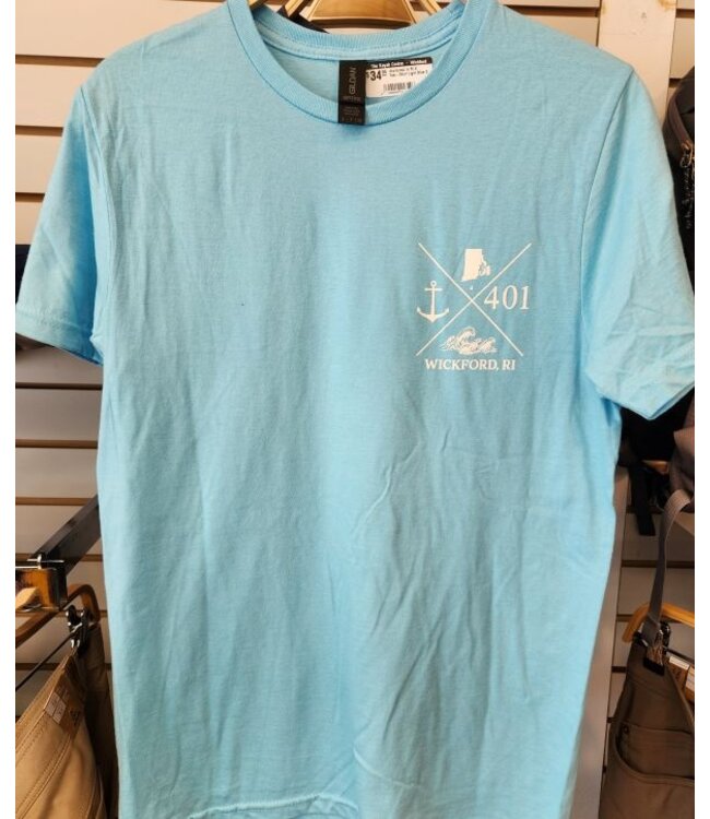 Anchored In Clothing Co. Anchored In RI X Tee-Shirt