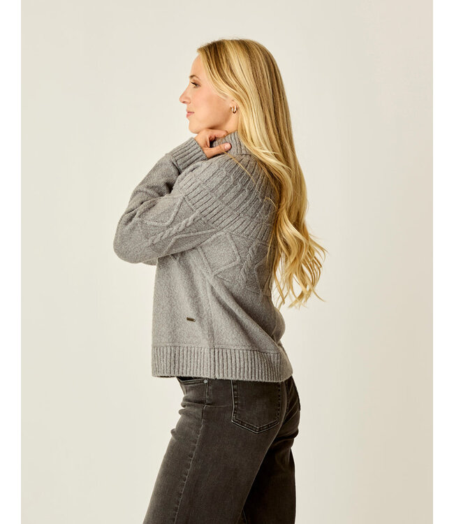 Carve Designs W's Neve Cable Turtleneck