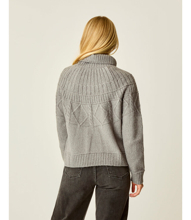 Carve Designs W's Neve Cable Turtleneck