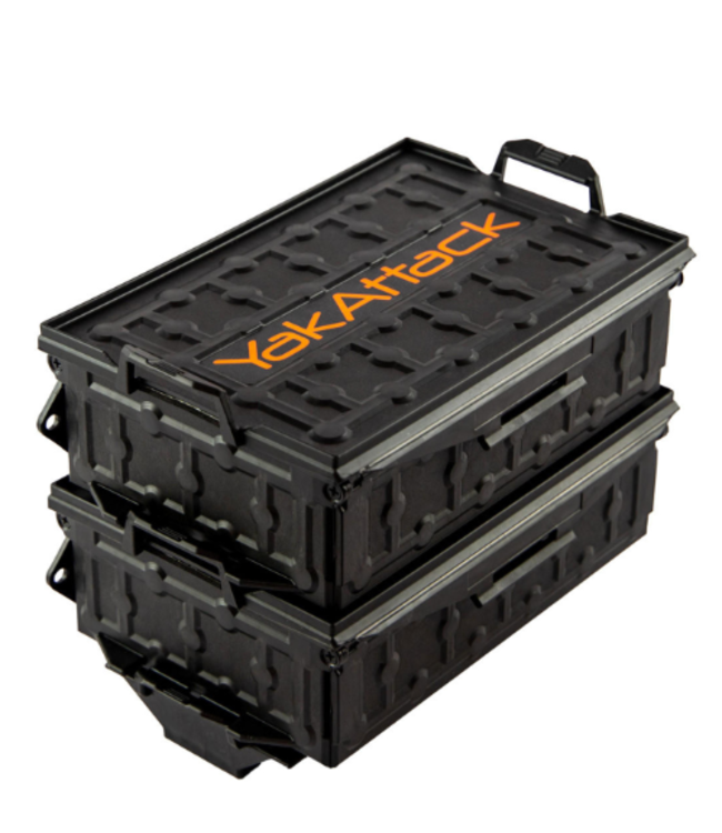 YakAttack TracPak Combo Kit , 2 Boxes and Quick Release Base