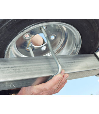 Malone Spare Tire for LowMax Trailer - 20" Diameter x 8" Wide - Includes Attachment