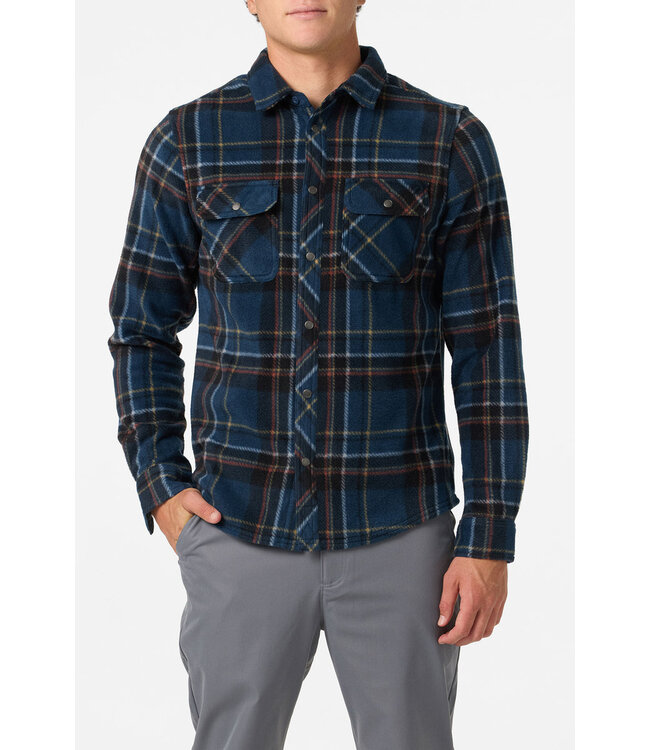 O'Neill M's Glacier Plaid Superfleece Shirt