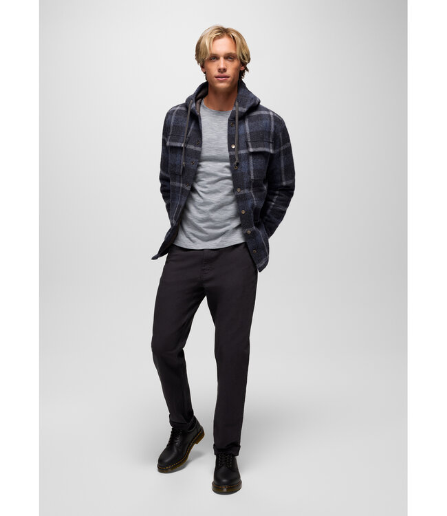 PrAna M's Asgard Hooded Flannel Shirt