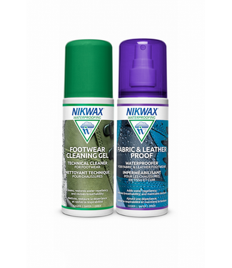 NIKWAX Fabric & Leather Proof Duo-Pack (Spray-On)