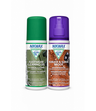 NIKWAX Nubuck & Suede Proof Duo-Pack (Spray On) 125ml