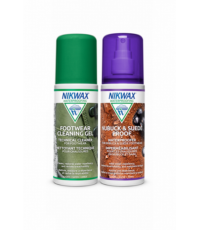 NIKWAX Nubuck & Suede Proof Duo-Pack (Spray On) 125ml