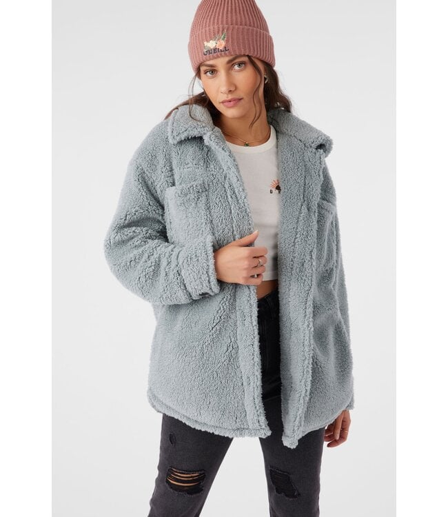 O'Neill W's Heath High Pile Oversized Fleece Jacket