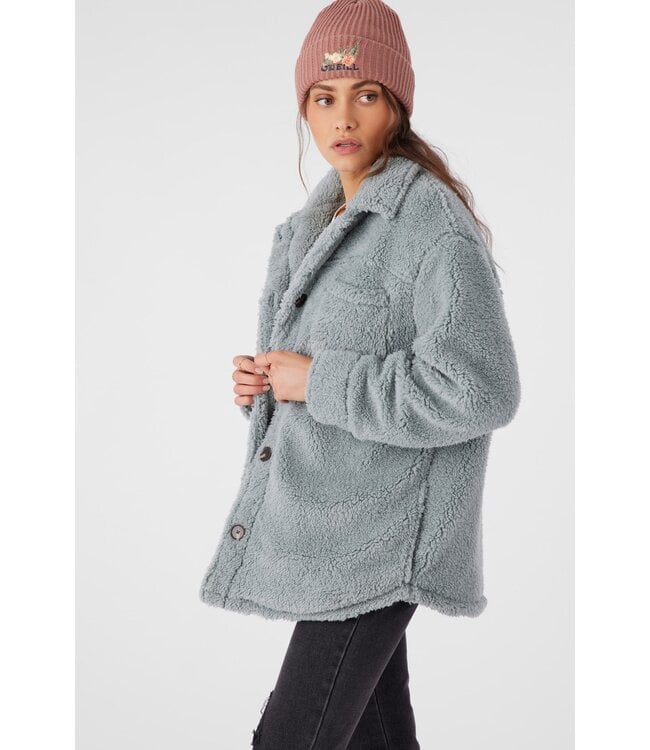 O'Neill W's Heath High Pile Oversized Fleece Jacket