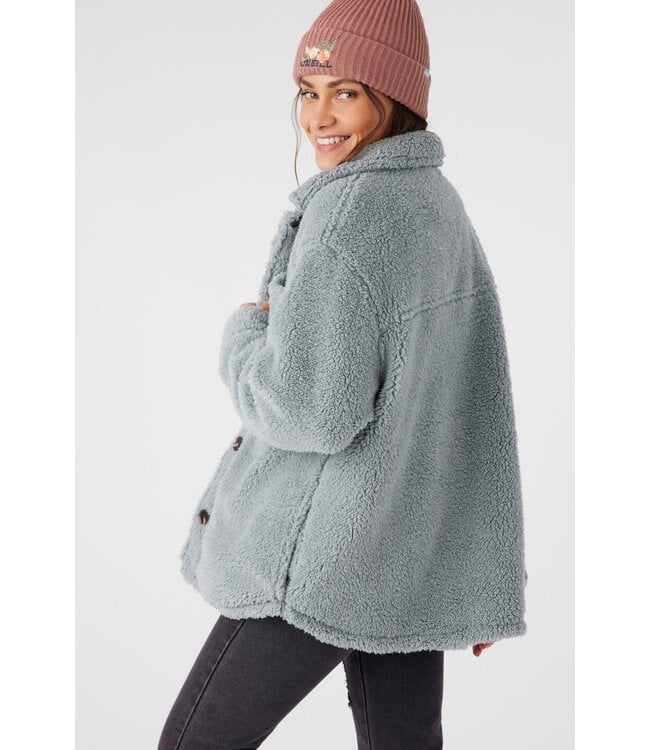 O'Neill W's Heath High Pile Oversized Fleece Jacket