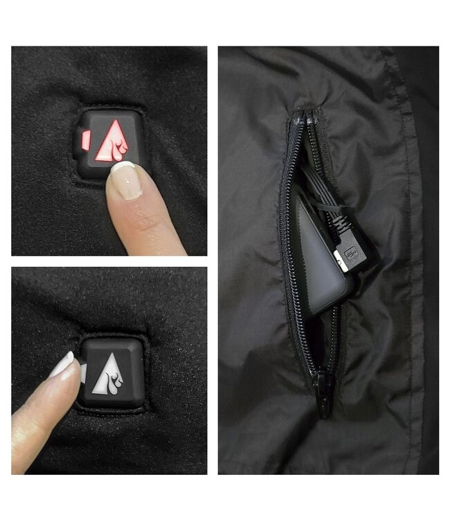 ActionHeat Heated Vest Liner 5V Battery - Unisex