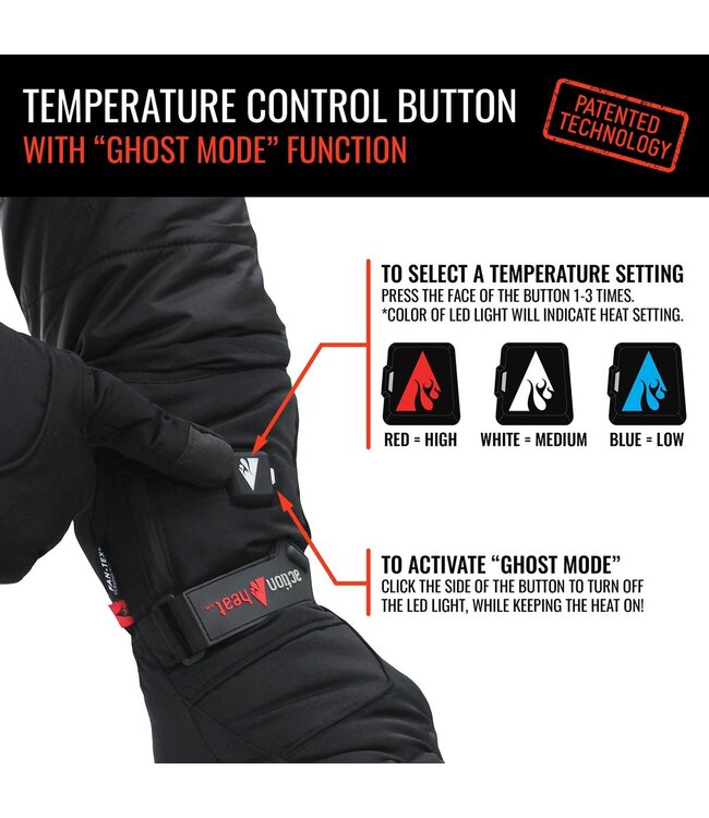 ActionHeat Men's Heated Glove Liners - 5V Battery