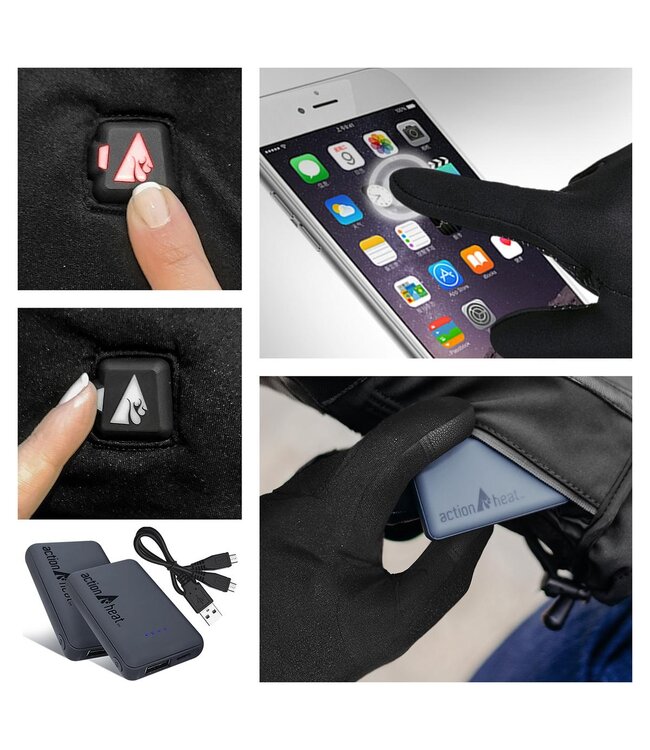 ActionHeat Women's Heated Glove Liners - 5V Battery