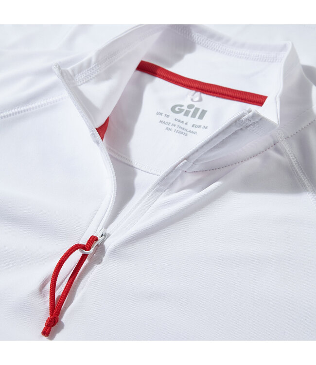 Gill W's UV Tec Long Sleeve Zip Tee