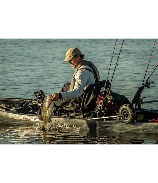 Native Watercraft SideKick Wheel Transport System - Heavy Duty Wheels for Native