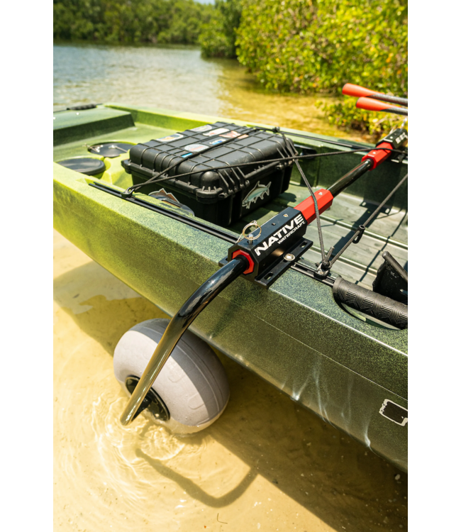 Native Watercraft SideKick Wheel Transport System - Sand/Beach Wheels for Native