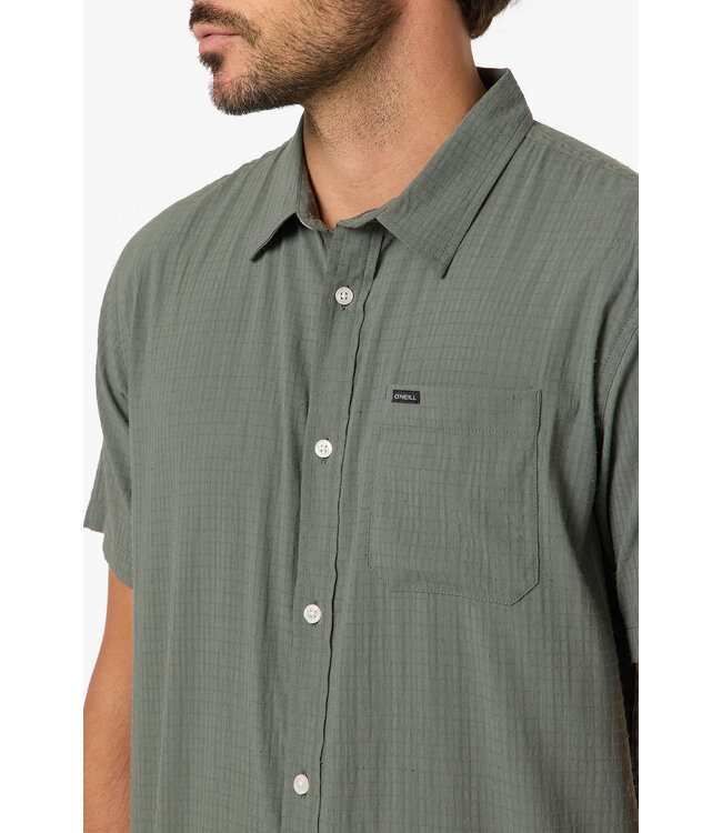 O'Neill M's Trvlr Perforated Standard Fit Woven Shirt