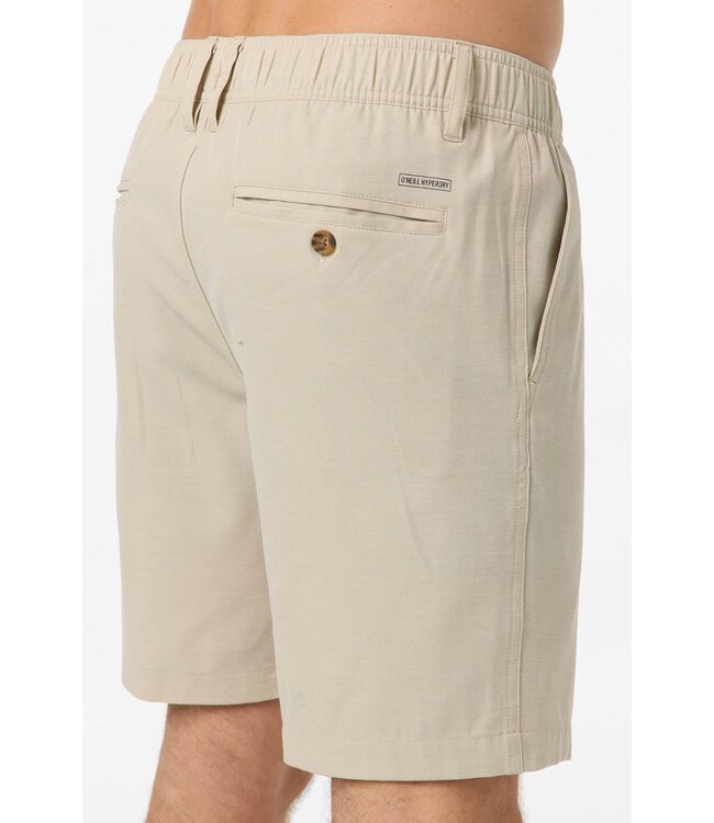 O'Neill M's Reserve Light Check Elastic Waist 18" Shorts