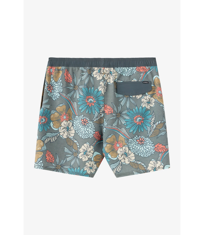 O'Neill M's Hermosa Elastic Waist 17" Lined Swim Trunks