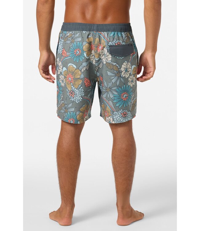 O'Neill M's Hermosa Elastic Waist 17" Lined Swim Trunks