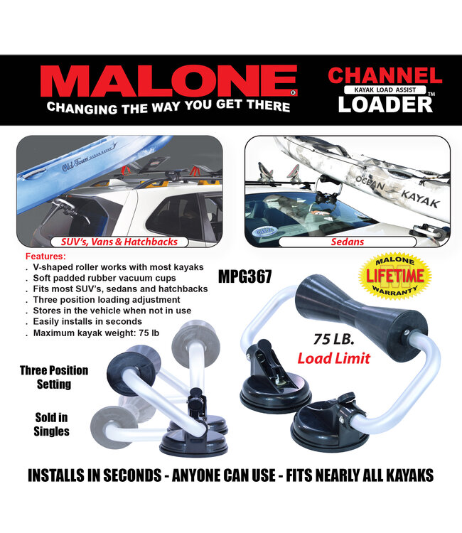Malone Channel Loader Kayak Roller
