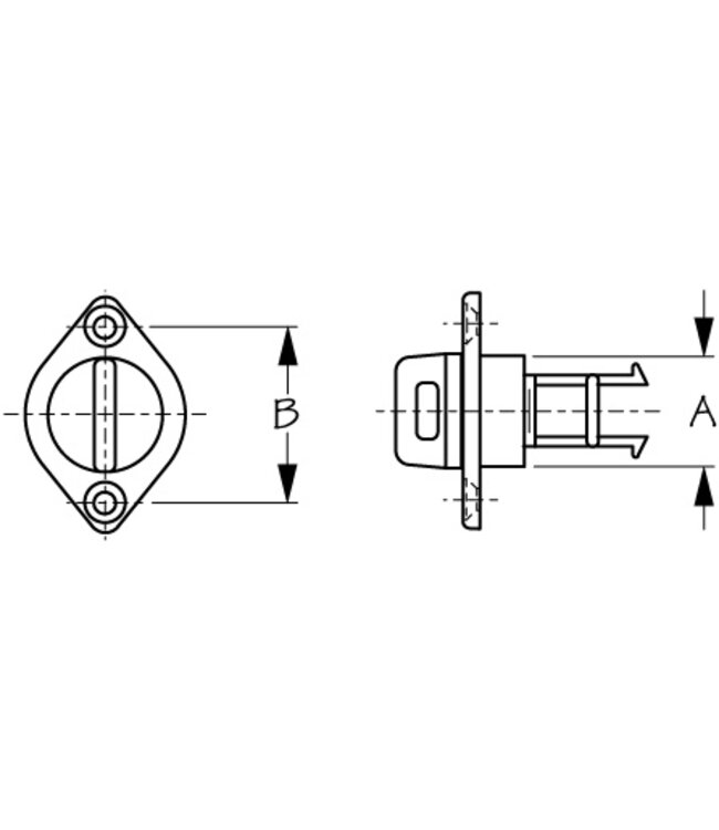 Sealect Designs Drain Plug and Flange Kit