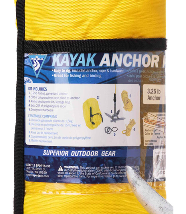 Seattle Sports Kayak Anchor Kit 3.25 Lb